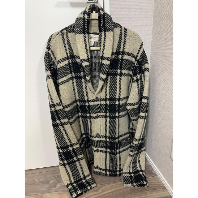 デニムアンドサプライ　Felted Shawl-Collar Cardigan