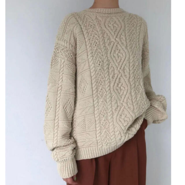 美品★TODAYFUL アランニットVintage Aran Knit エクリュ | フリマアプリ ラクマ