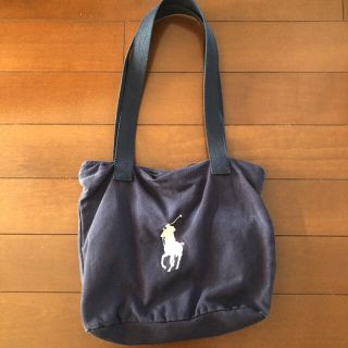 ポロラルフローレン(POLO RALPH LAUREN)のラルフローレン　バッグ　キャンパス生地(トートバッグ)