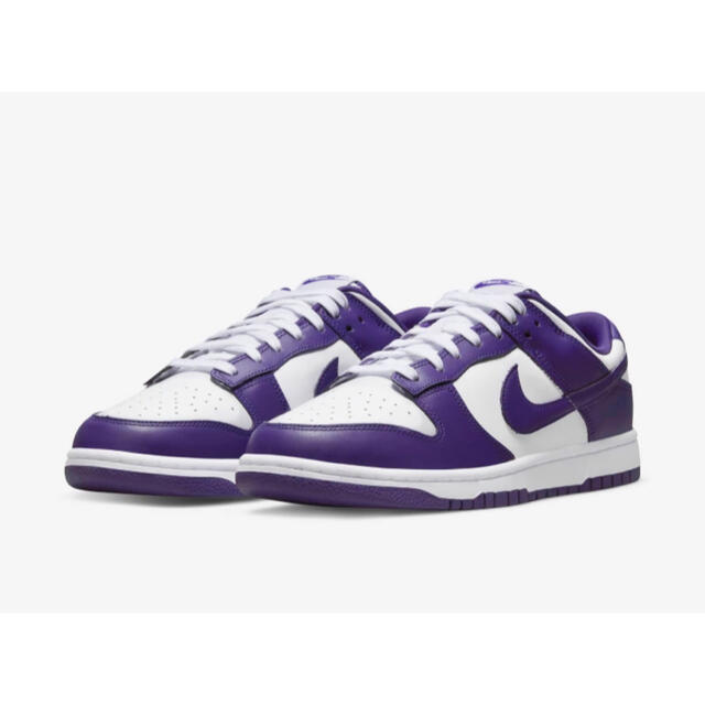 メンズNIKE DUNK LOW CHAMPIONSHIP COURT PURPLE