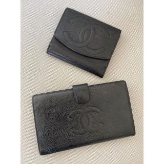 シャネル(CHANEL)の《専用》2点セット　CHANEL シャネル　長財布　二つ折り財布(財布)