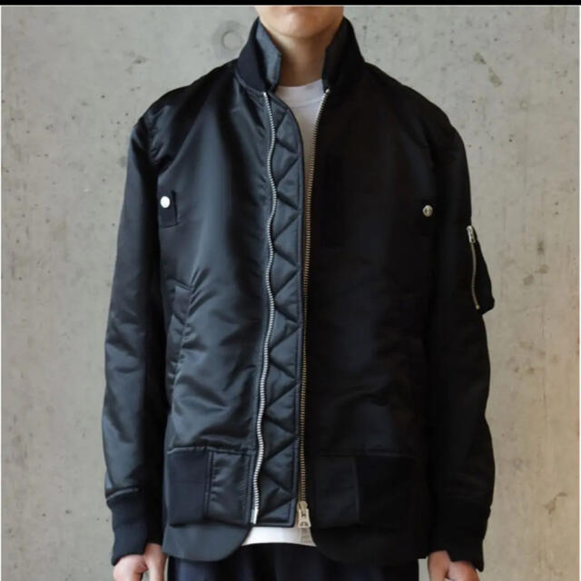 sacai サカイ　/ 21SS ボンバージャケット ma-1  再構築ブルゾン