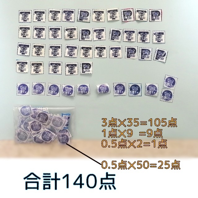 グーンポイント・140点分 キッズ/ベビー/マタニティのおむつ/トイレ用品(ベビー紙おむつ)の商品写真