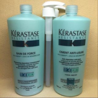 ケラスターゼ(KERASTASE)のケラスターゼ シャンプー ヘアトリートメント  フォルス大容量セット(ヘアケア)