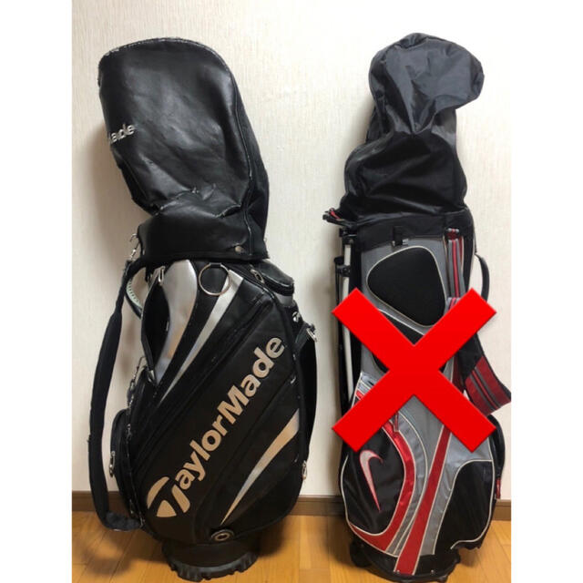 TaylorMade(テーラーメイド)のみんみん様専用です。テーラーメイド　キャディバッグ スポーツ/アウトドアのゴルフ(バッグ)の商品写真