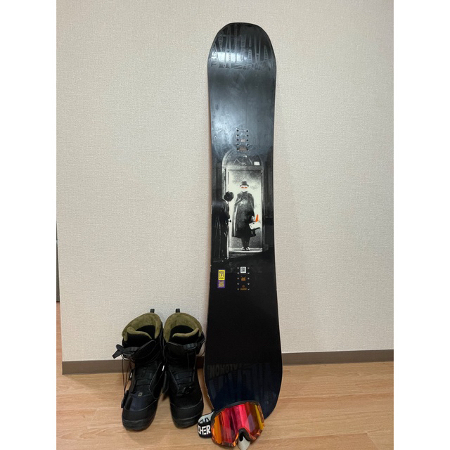 スノーボード SALOMON VILLAIN 153cm ブーツセット | www.gurugestion