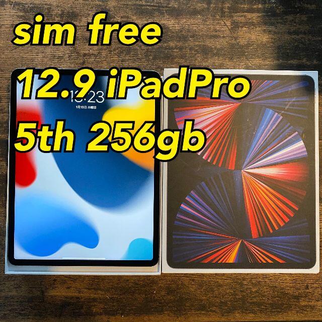 ③ simフリー 12.9インチ 5th iPad Pro 256gb 第五世代