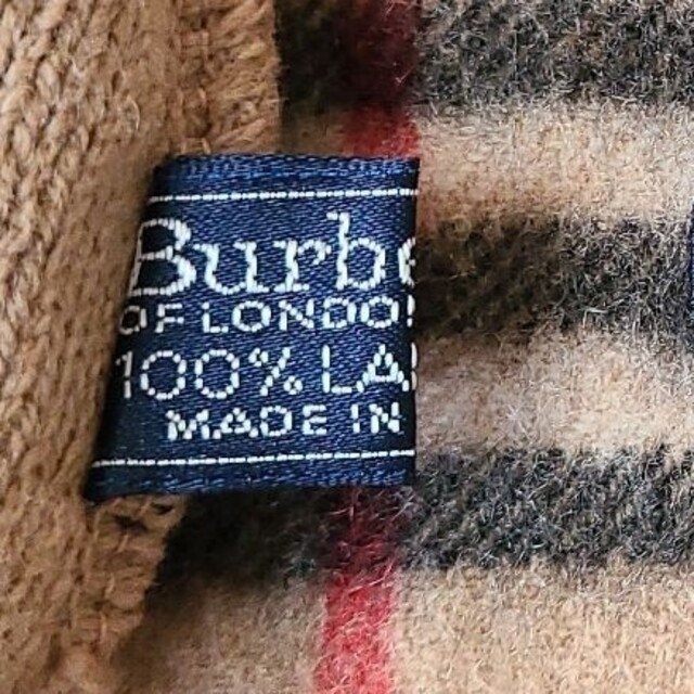 BURBERRY(バーバリー)のBURBERRY　バーバリー　キッズニット帽子&手袋 キッズ/ベビー/マタニティのこども用ファッション小物(帽子)の商品写真