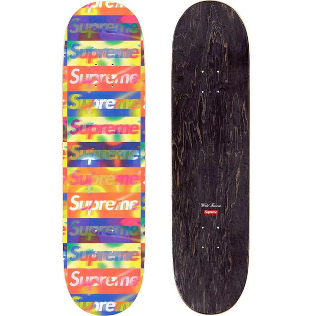 supreme 20SS Distorted Logo Skateboard