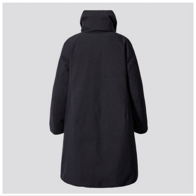 UNIQLO(ユニクロ)の+j   UNIQLO×Jilsanderハイブリッドダウンコート　ブラック レディースのジャケット/アウター(ダウンコート)の商品写真