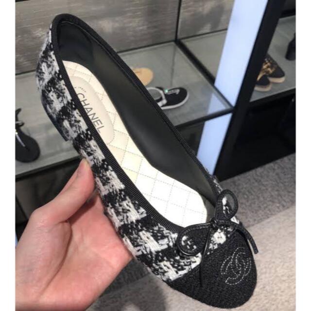 CHANEL パンプス　バレーシューズ