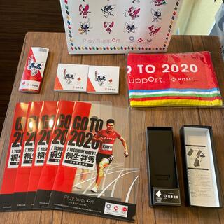 【非売品】2020東京オリンピック　聖火トーチボールペン、タオル、メモパッドなど