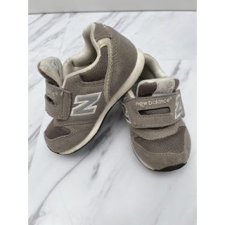 ニューバランス(New Balance)のニューバランスベビー靴　グレー13.5(スニーカー)