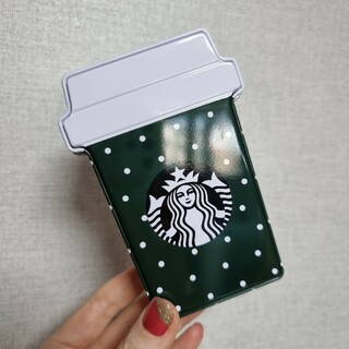 スターバックスコーヒー(Starbucks Coffee)の韓国スタバ★ カップ型缶ケース(小物入れ)