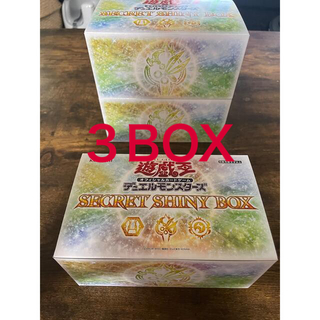 ユウギオウ(遊戯王)の 遊戯王 シークレットシャイニー ボックス 新品 未開封 3box(Box/デッキ/パック)