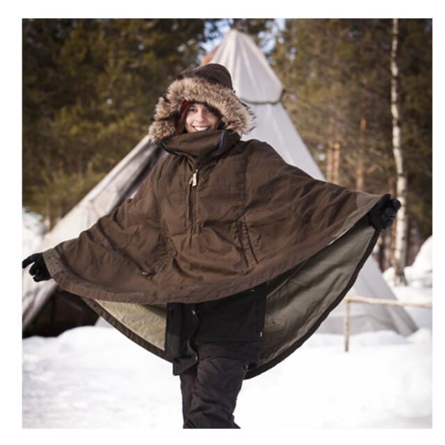 FJALLRAVEN(SWE)ビンテージウォータープルーフポンチョ