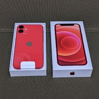 アップル(Apple)のiPhone 12 mini 128GB RED(スマートフォン本体)