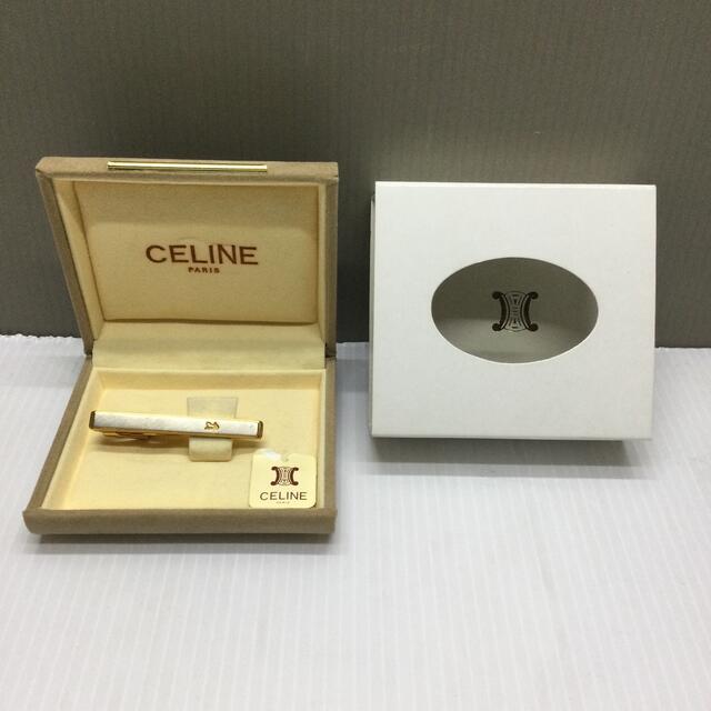 celine(セリーヌ)のセリーヌ ネクタイピン CELINE 箱付き タイピン  メンズのファッション小物(ネクタイピン)の商品写真