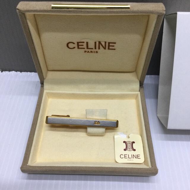 celine(セリーヌ)のセリーヌ ネクタイピン CELINE 箱付き タイピン  メンズのファッション小物(ネクタイピン)の商品写真