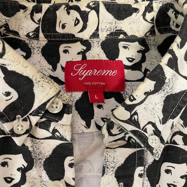 supreme 白雪姫 Disney コラボ シャツ