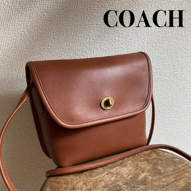 COACH    ショルダーバッグ　ターンロック