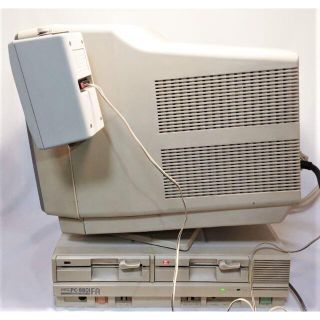 NEC PC-8801FA PC-KD863S パソコンモニターセット 付属品付