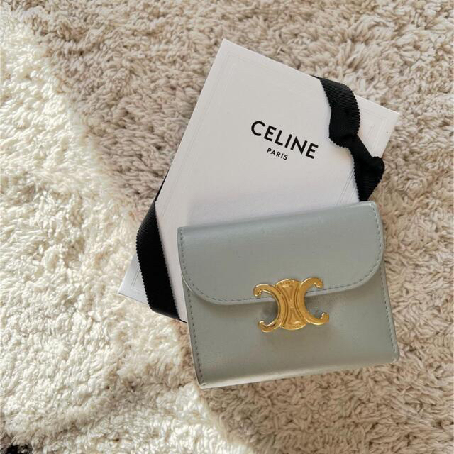 CELINE 三つ折り財布