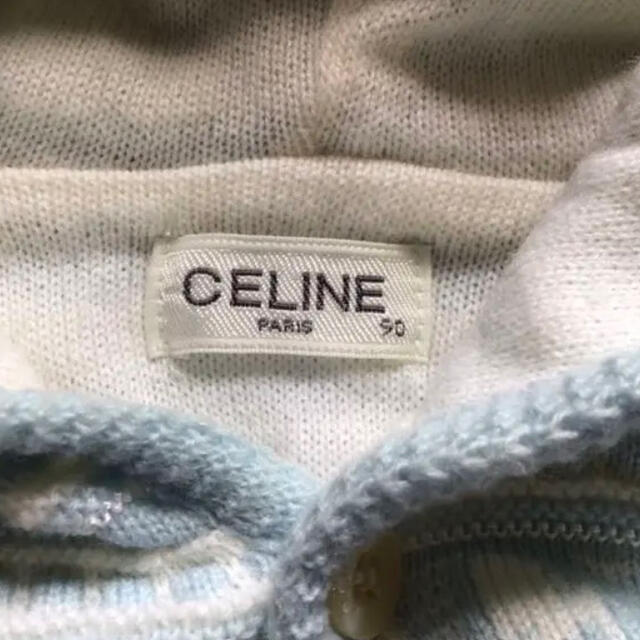 celine(セリーヌ)の週末限定お値下げ【新品】CELINE セリーヌ  ベビーケープ、ポンチョ  90 キッズ/ベビー/マタニティのベビー服(~85cm)(カーディガン/ボレロ)の商品写真