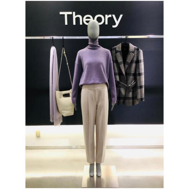 theory(セオリー)のTheory 20aw ハイウエストパンツ レディースのパンツ(カジュアルパンツ)の商品写真