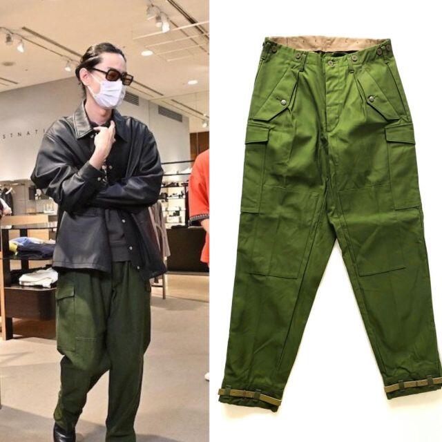 れがついて Maison スウェーデン軍M59カーゴパンツ前期型 デッド