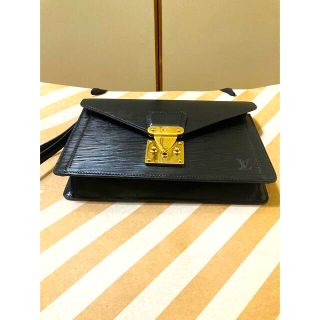 ルイヴィトン(LOUIS VUITTON)のルイヴィトン　エピ黒　セカンドバック(セカンドバッグ/クラッチバッグ)