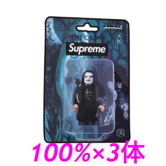 Supreme(シュプリーム)のSupreme / The Crow KUBRICK 100% "Black" エンタメ/ホビーのフィギュア(その他)の商品写真