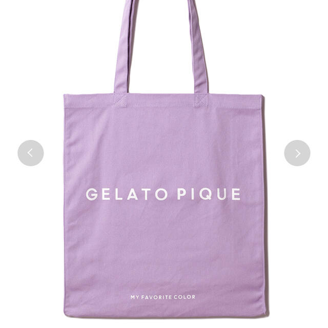 gelato pique(ジェラートピケ)のジェラートピケ　トートバッグ紫 レディースのバッグ(トートバッグ)の商品写真