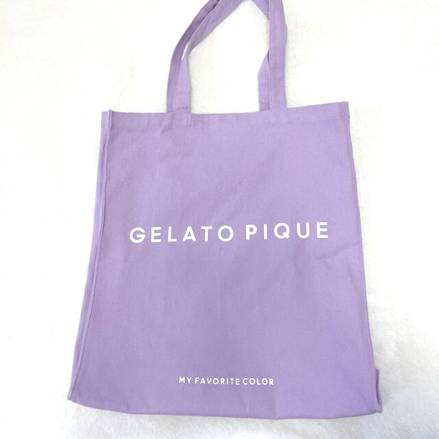 gelato pique(ジェラートピケ)のジェラートピケ　トートバッグ紫 レディースのバッグ(トートバッグ)の商品写真