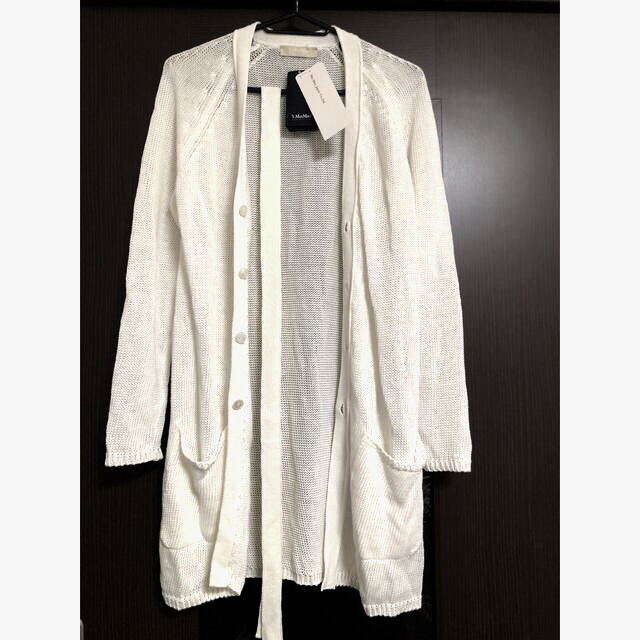 Max Mara - S MaxMara マックスマーラ 白カーディガンの通販 by Max Mara - S MaxMara マックスマーラ 白カーディガンの通販 by