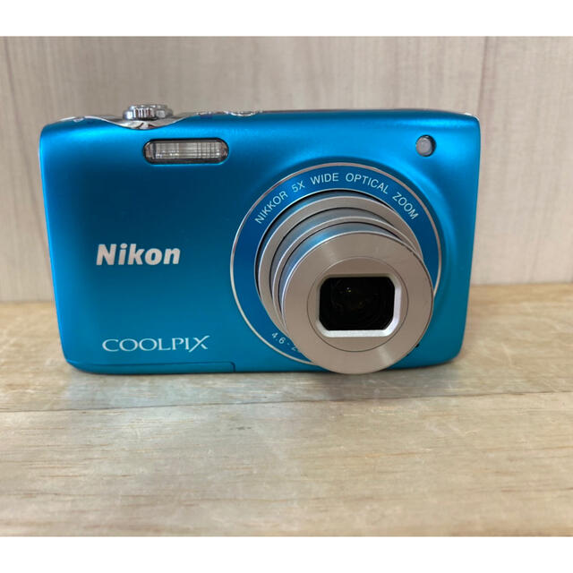 Nikon(ニコン)の専用　NikonデジタルカメラCOOLPIX S3100 カジュアルブルー  スマホ/家電/カメラのカメラ(コンパクトデジタルカメラ)の商品写真