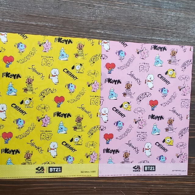 くら寿司　BT21ファイル エンタメ/ホビーのタレントグッズ(アイドルグッズ)の商品写真