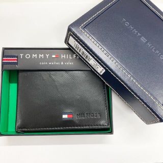 トミーヒルフィガー(TOMMY HILFIGER)のTOMMY HILFIGER トミー　財布　革スレ傷あり　新品未使用(折り財布)