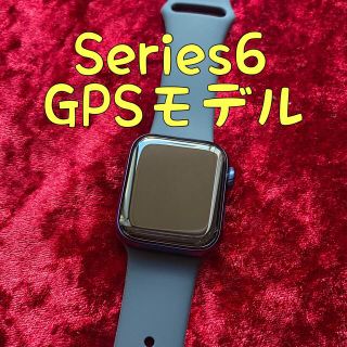 アップルウォッチ(Apple Watch)のApple Watch Series 6 gps 40mm アップルウォッチ(腕時計(デジタル))