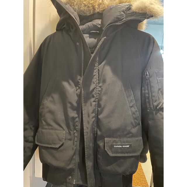 CANADA GOOSE(カナダグース)のCANADA GOOSE カナダグース チリワック ボンバージャケット ブラック レディースのジャケット/アウター(ダウンジャケット)の商品写真