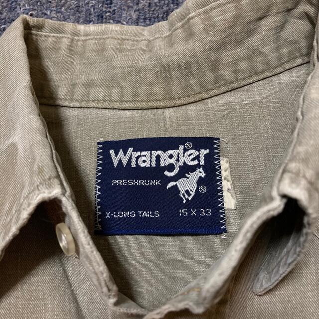 90's Wrangler Western Style Cotton Shirt 1