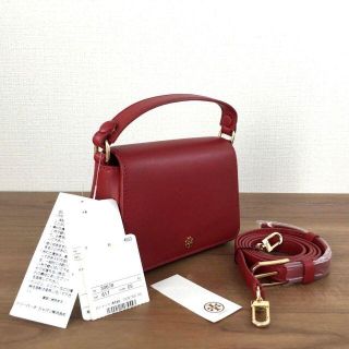 トリーバーチ(Tory Burch)の未使用品 トリーバーチ ハンドバッグ 赤 レザー 5(ハンドバッグ)