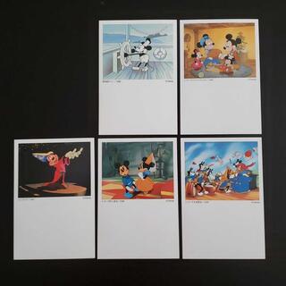 ディズニー(Disney)のディズニー　絵はがき　5枚セット(使用済み切手/官製はがき)