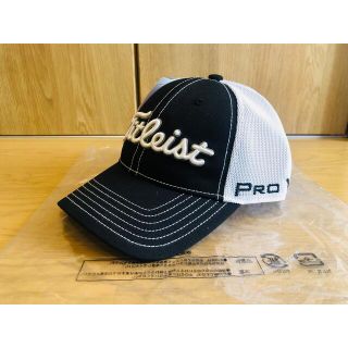 タイトリスト(Titleist)の新品 タイトリスト PRO FJ メッシュキャップ M黒ゴルフ帽子キャロウェイ(その他)