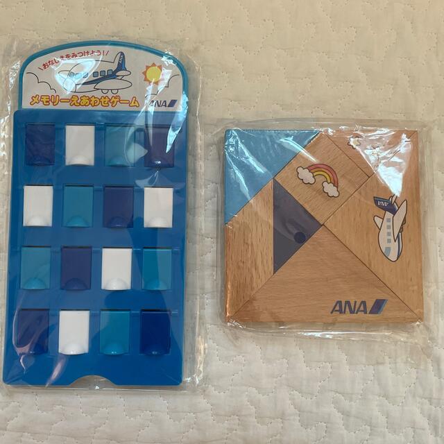 新品未使用★ANA こどものおもちゃ　４点セット キッズ/ベビー/マタニティのおもちゃ(知育玩具)の商品写真