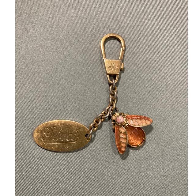 Gucci - グッチ キーホルダー キーリング チャーム ハチモチーフ