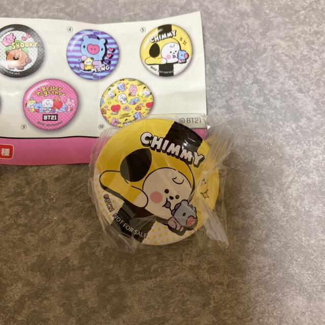 くら寿司×BT21   缶バッジ 1ケ（送料込） その他のその他(その他)の商品写真