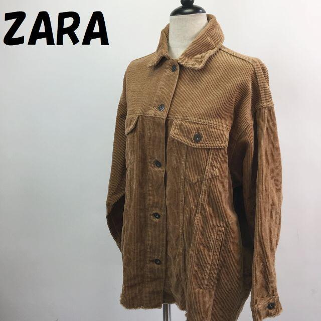 ZARA(ザラ)の【人気】ザラ コーデュロイジャケット アウター ベージュ サイズXS レディース レディースのジャケット/アウター(その他)の商品写真