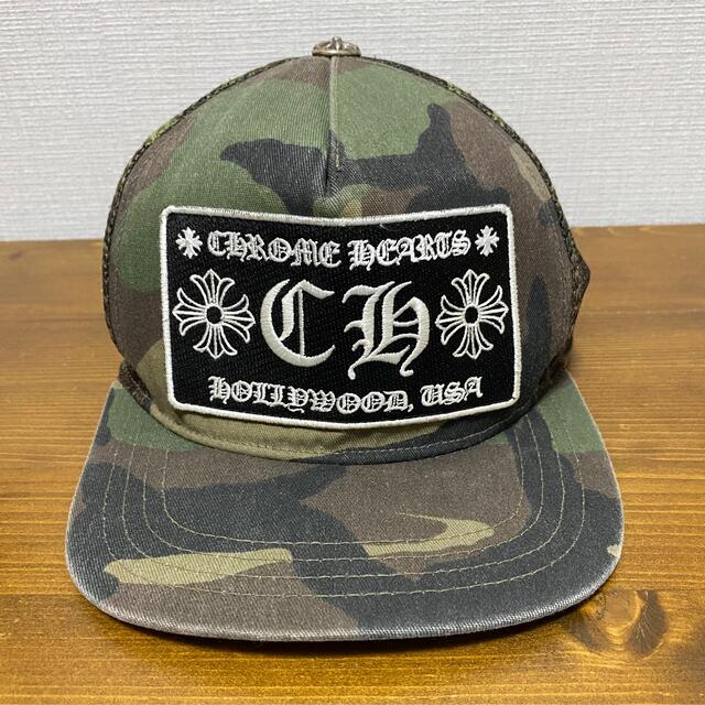 クロムハーツクロムハーツ CHROME HEARTS 迷彩 トラッカー メッシュ キャップ