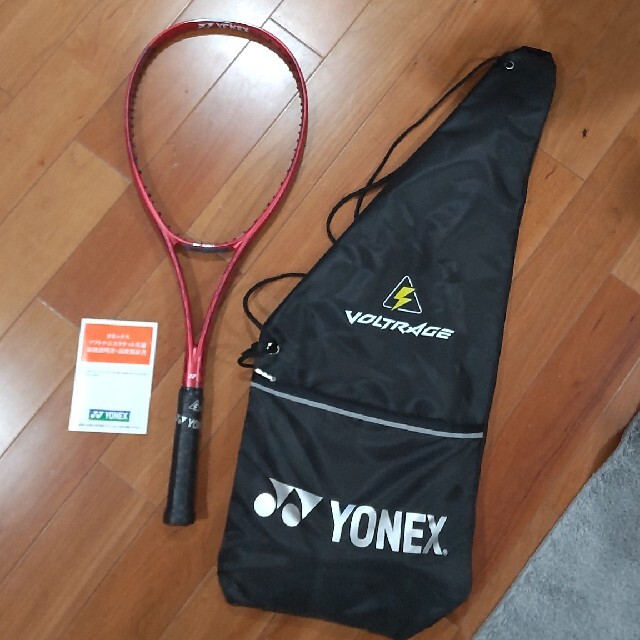 YONEX(ヨネックス)の新品未使用YONEXボルトレイジ紅7ｖUL-1 本日限定出品 スポーツ/アウトドアのテニス(ラケット)の商品写真